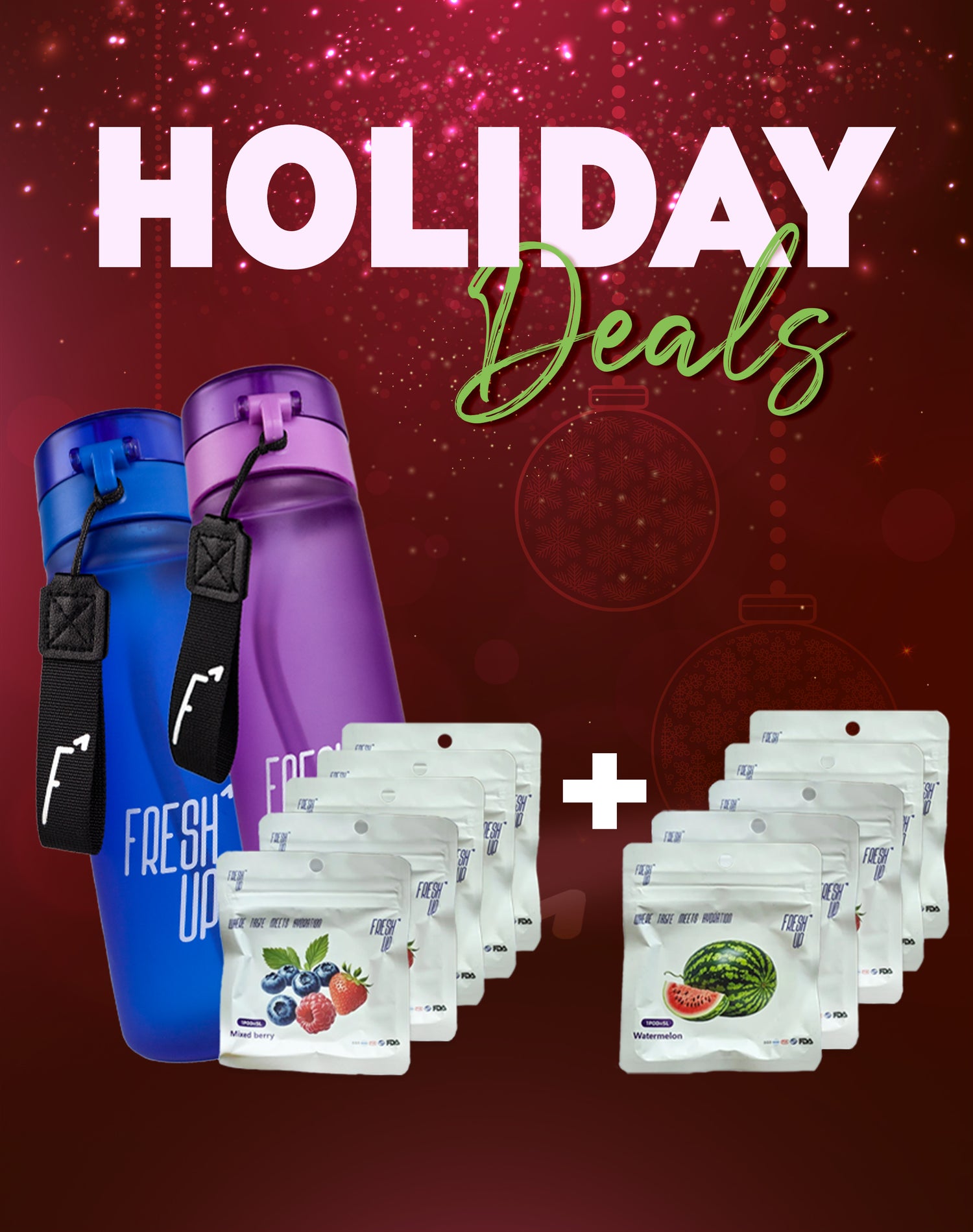 Two FreshUp  Battles + 10 Capsules