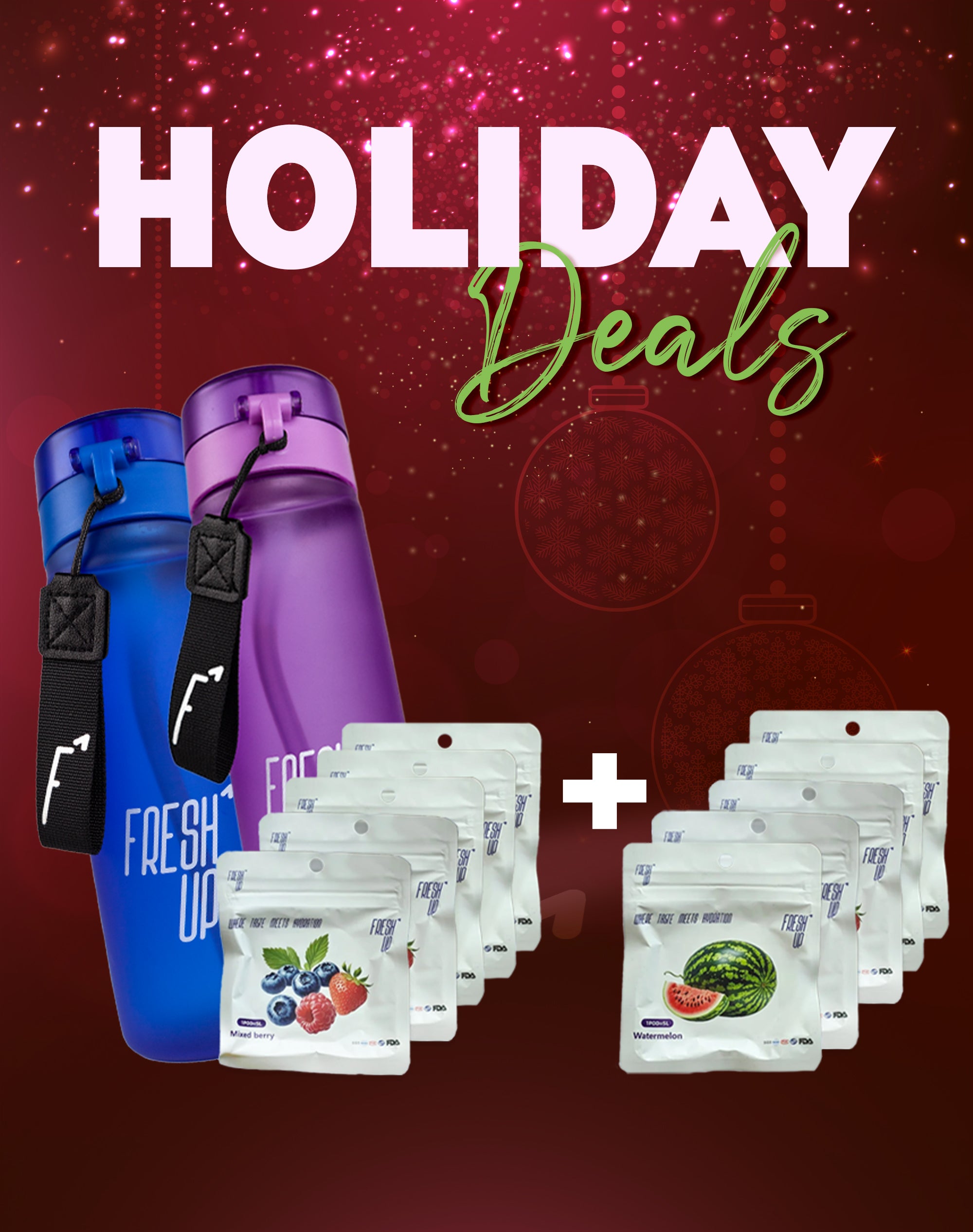 Two FreshUp  Battles + 10 Capsules