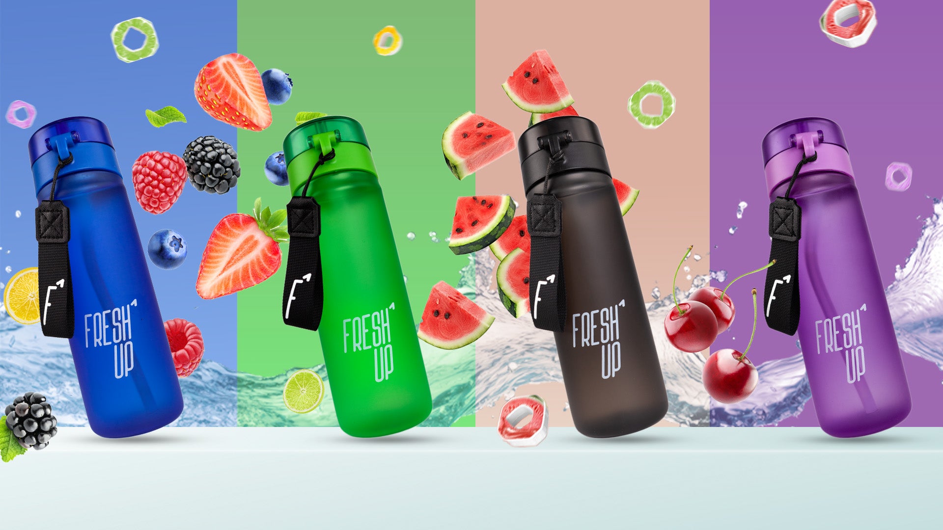 Fresh Up | Lebanon's Scented Water Bottle — 18 Flavors, Zero Sugar