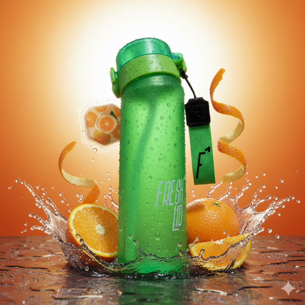 FreshUp Green Bottle